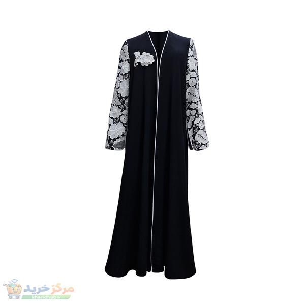 مانتو عبایی زنانه مدل مجلسی سوزندوزی کد 350