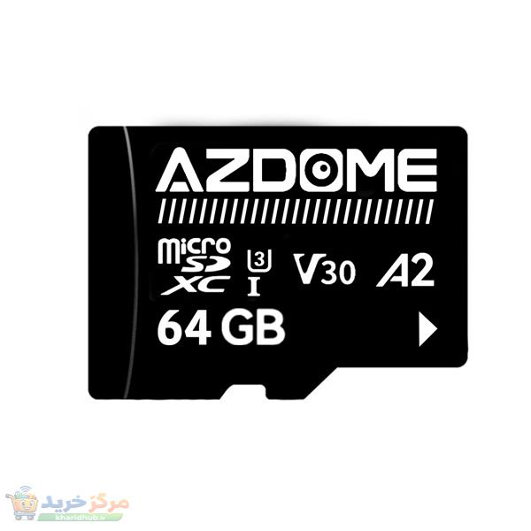کارت حافظه microSDXC آزدوم مدل  High Speed کلاس A2 استاندارد UHS-I U3 سرعت 100MBs ظرفیت 64 گیگابایت