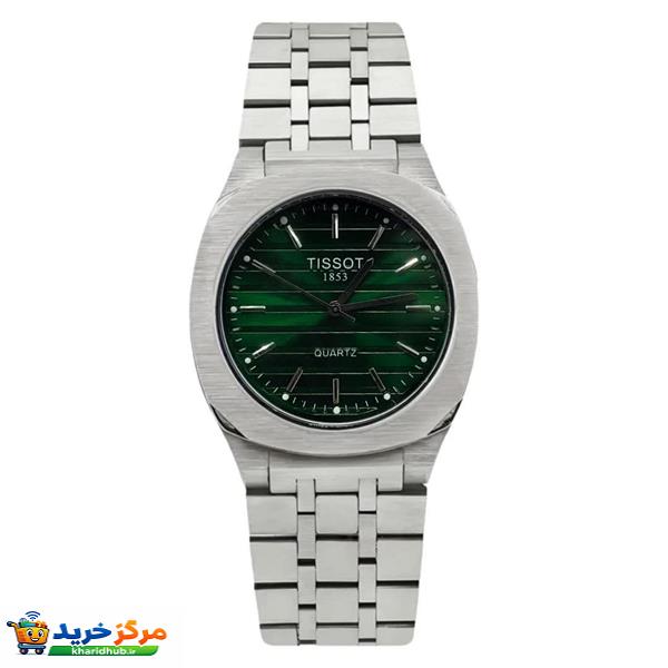 ساعت مچی عقربه‌ای کوارتز مردانه مدل خطی T_S1853 کد 002