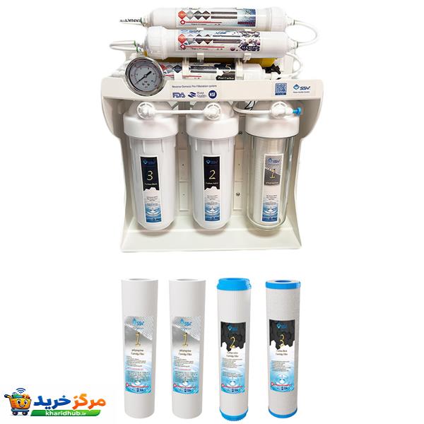 دستگاه تصفیه کننده آب اس اس وی مدل UltraPro A X1000 به همراه فیلتر