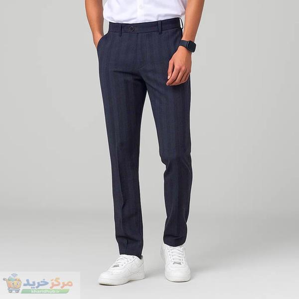 شلوار پارچه‌ای راسته مردانه مدل 1163-036