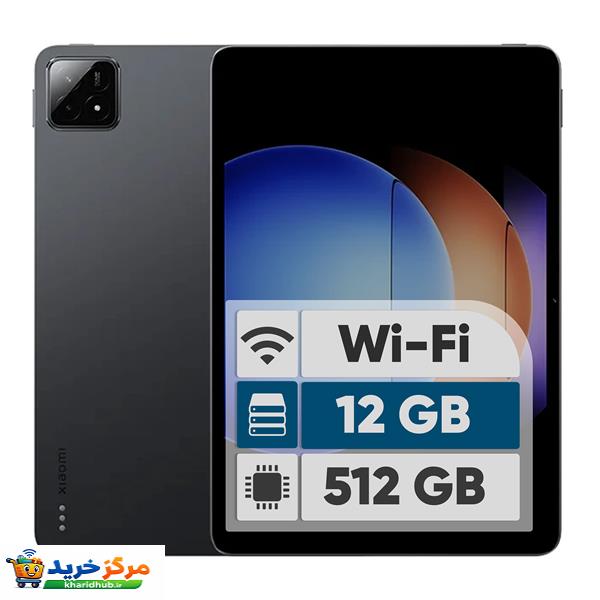 تبلت ۱۲.۴ اینچ شیائومی مدل Pad 6S Pro ظرفیت 512 گیگابایت و رم 12 گیگابایت