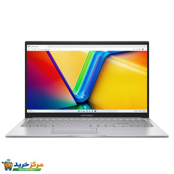 لپ تاپ 15.6 اینچی ایسوس مدل Vivobook 15 F1504VA-NJ828-i3 1315U-4GB DDR4 3200MHz-512GB SSD-TN-Fingerprint-Backlit
