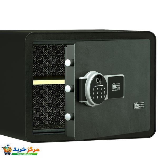 گاوصندوق الکترونیکی سدید مدل هوم‌سیف اثرانگشتی-لمسی کد HS-FT
