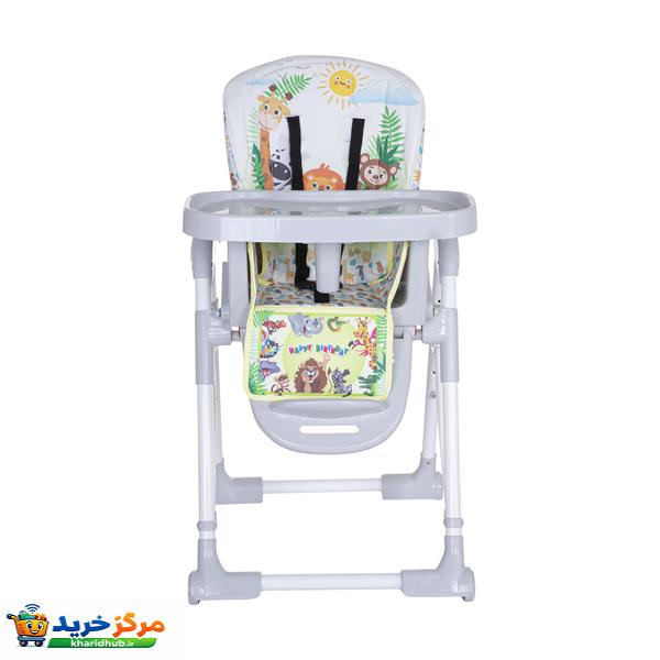 صندلی غذاخوری کودک زویه مدل زوو خورشیدی کد Z112