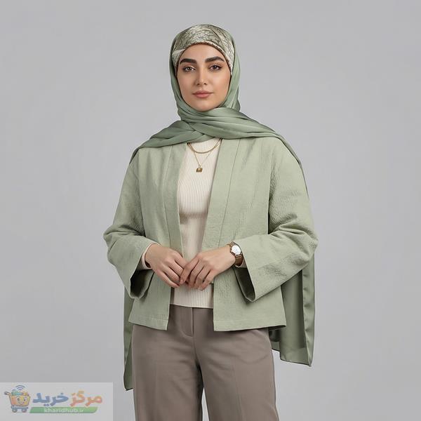 کراپ کت رسمی زنانه توریور مدل 4040068