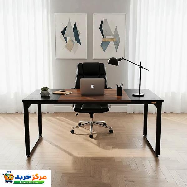 میز مدیریت دیزم مدل  مونتاژی TLD_asm_150×80_Tri  سایز 150×80