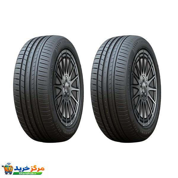 لاستیک خودرو یزد مدل EARTH سایز 225/65R17 - دو حلقه سایز 17 / 65 / 225 میلی‌متر تولید سال 2024 تعداد 2 حلقه