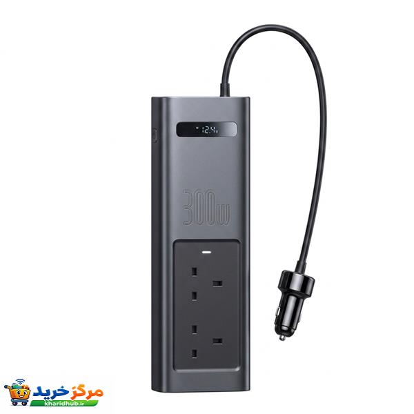 مبدل برق خودرو باسئوس مدل IGBT Power Inverter 300W‌‌‌ BS-CI30-02