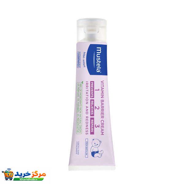 کرم محافظ پوست کودک موستلا مدل Vitamine 123 حجم 100 گرم