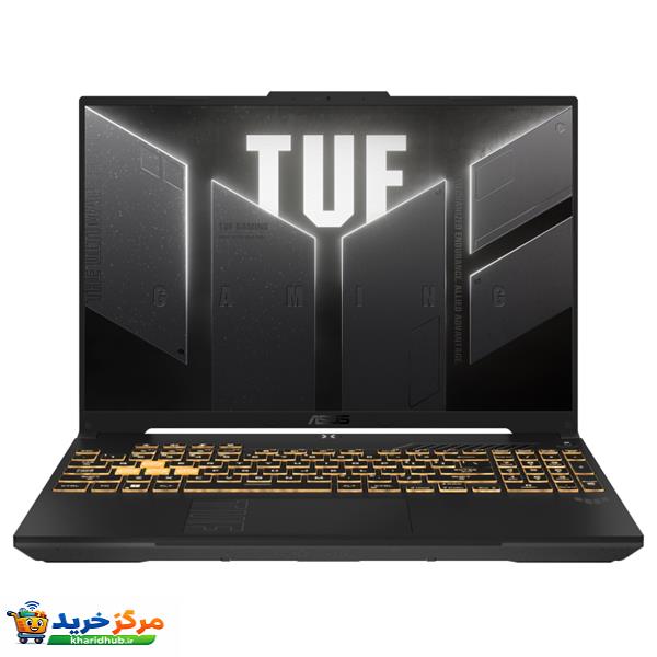 لپ تاپ 16 اینچی ایسوس مدل TUF Gaming F16 FX607VJ-Core 5 210H-RTX3050 6GB-16GB DDR4 3200MHz-512GB SSD-WUXGA 144Hz