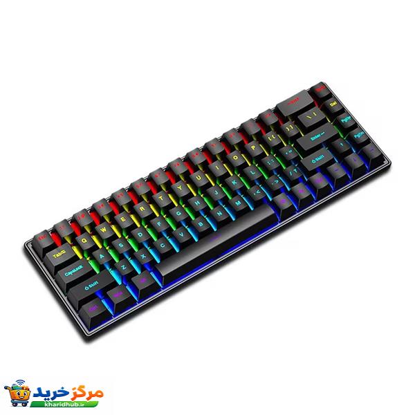 کیبورد مکانیکال مخصوص بازی مدل K68