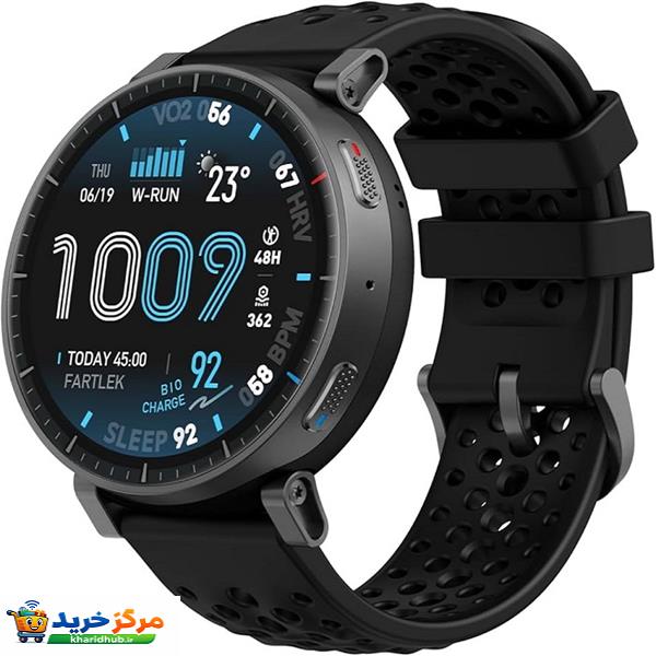 ساعت هوشمند 1.5 اینچی امیزفیت مدل  ACTIVE MAX با بند سیلیکونی