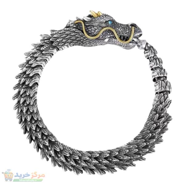 دستبند مردانه مدل Dragon
