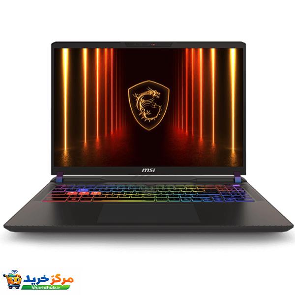 لپ تاپ 16 اینچی ام اس آی مدل Vector 16 HX AI A2XWIG-Core Ultra 9 275HX-RTX5080 16GB-16GB DDR5 5600MHz-1TB SSD-QHD 240Hz