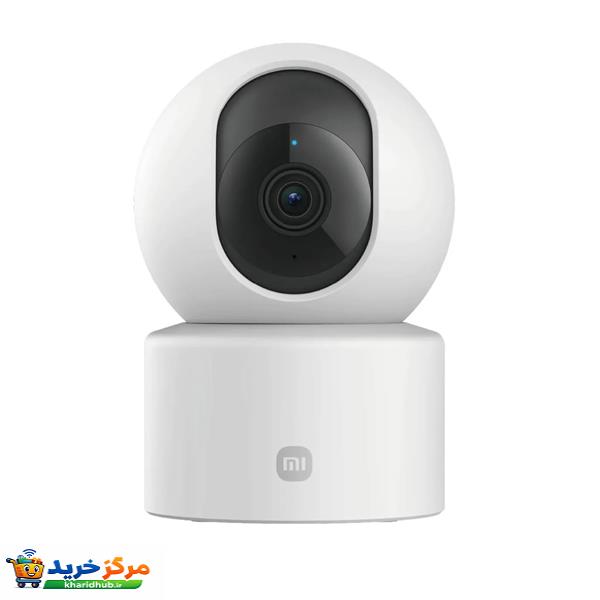 دوربین مداربسته بی‌سیم شیائومی مدل C301 با رزولوشن 3 مگاپیکسل، چرخش 360 درجه افقی و 107 درجه عمودی، دید در شب رنگی، تشخیص انسان مبتنی بر هوش مصنوعی، صدای دوطرفه و تراشه امنیتی MJA1