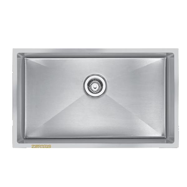 سینک ظرفشویی استیل زرتوس مدل 6040C توکار