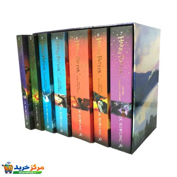 کتاب Harry Potter Box Set اثر j.k rowling انتشارات bloomsbury هفت جلدی