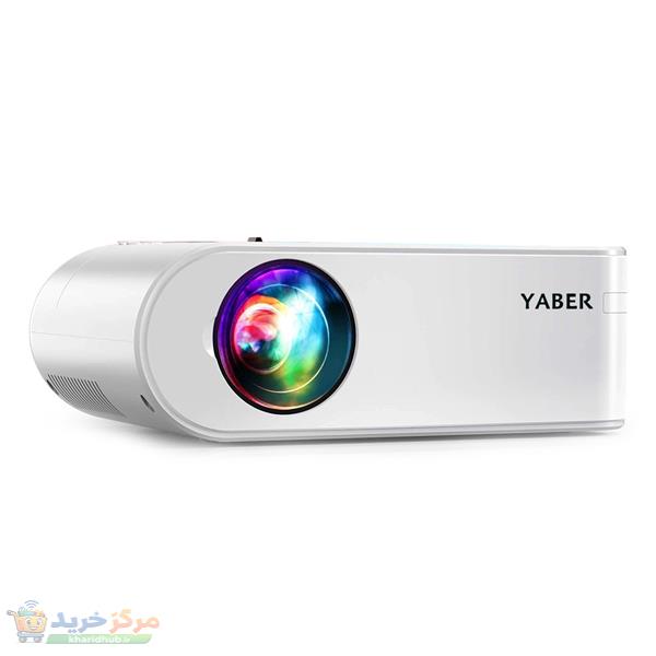مینی ویدئو پروژکتور یابر مدل v2 با رزولوشن 1280x800|WXGA