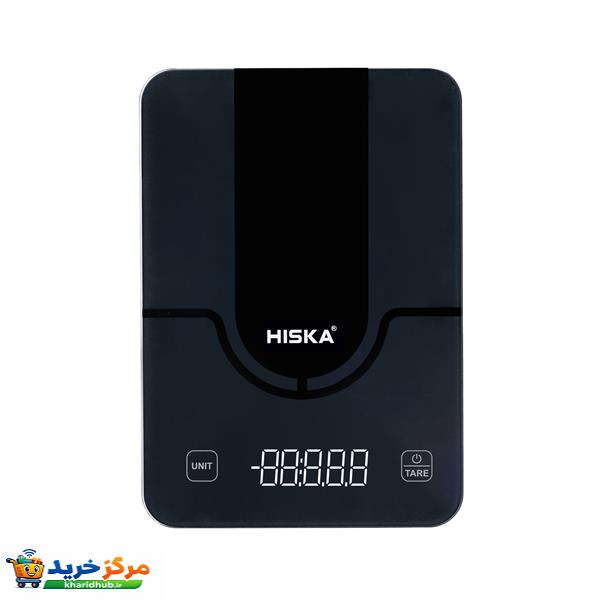 ترازو آشپزخانه دیجیتال هیسکا مدل HS-5000 حداکثر ظرفیت قابل اندازه‌گیری ۱۰ کیلوگرم با دقت اندازه‌گیری 1 گرم