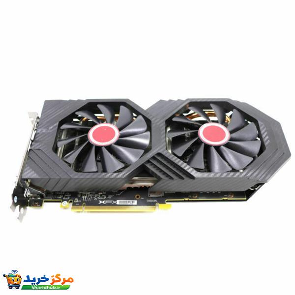 کارت گرافیک ایکس اف ایکس مدل RX 580 OC+ GTS 3X Black Edition 8GB