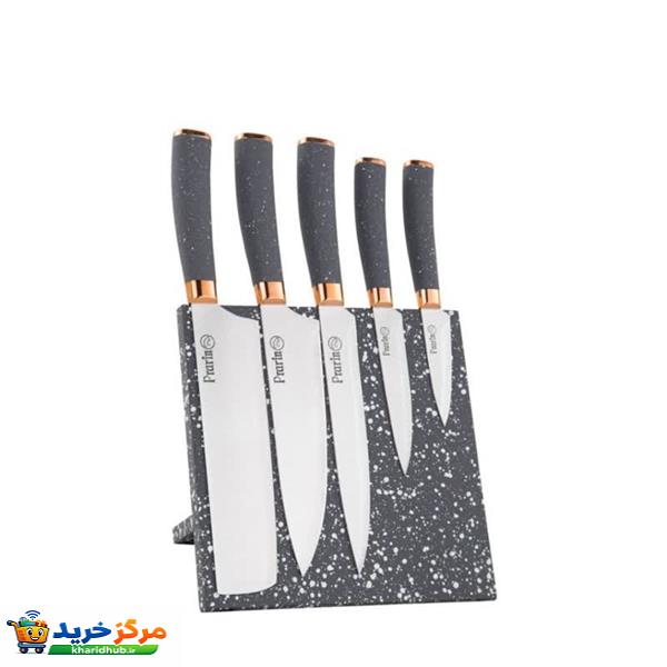 سرویس چاقو آشپزخانه 6 پارچه لیدوما مدل پرارین