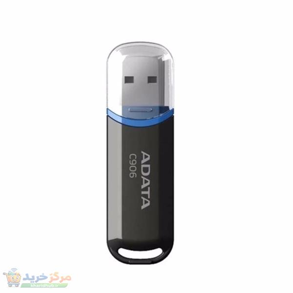 فلش مموری ای دیتا مدل C906 ظرفیت 64 گیگابایت، طراحی کلاسیک و جمع‌وجور، وزن 9 گرم، مناسب ذخیره‌سازی کاربردی و استفاده روزمره