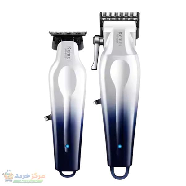 ماشین اصلاح موی سر و صورت کیمی مدل km-8529 بسته 2 عددی