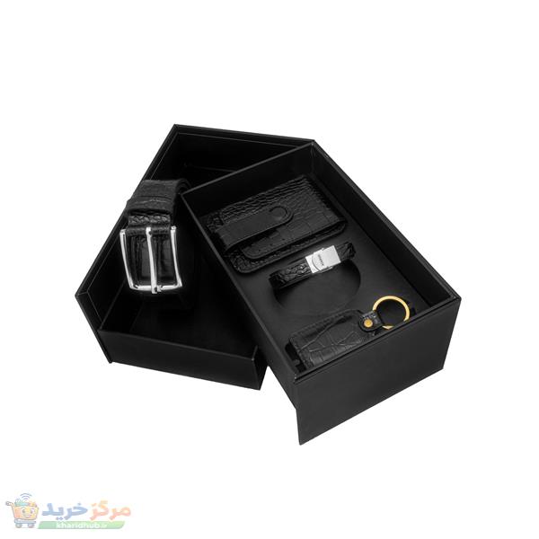 ست هدیه مردانه چرم عطارد مدل چرم طبیعی کد A113