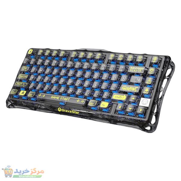 کیبورد گیمینگ گراوا استار مدل Mercury K1 Lite