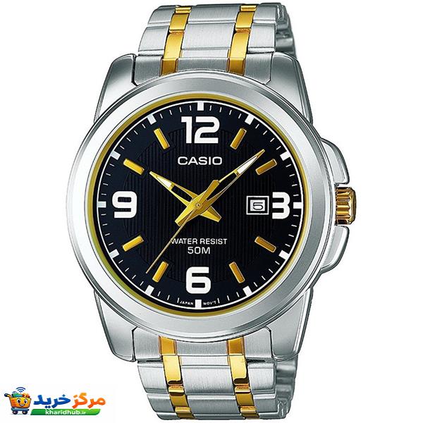 ساعت مچی عقربه ای مردانه کاسیو مدل MTP-1314SG-1AVDF