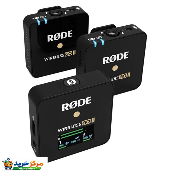 ست میکروفن بی سیم مدل پک Rode Wireless GO II