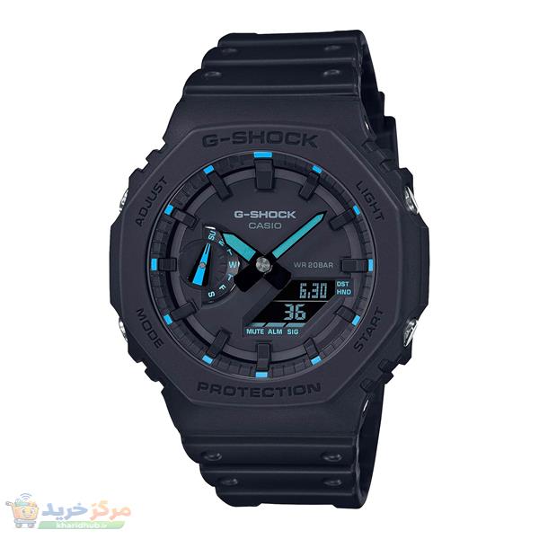 ساعت مچی عقربه‌ای کوارتز مردانه کاسیو مدل GA-2100-1A2DR
