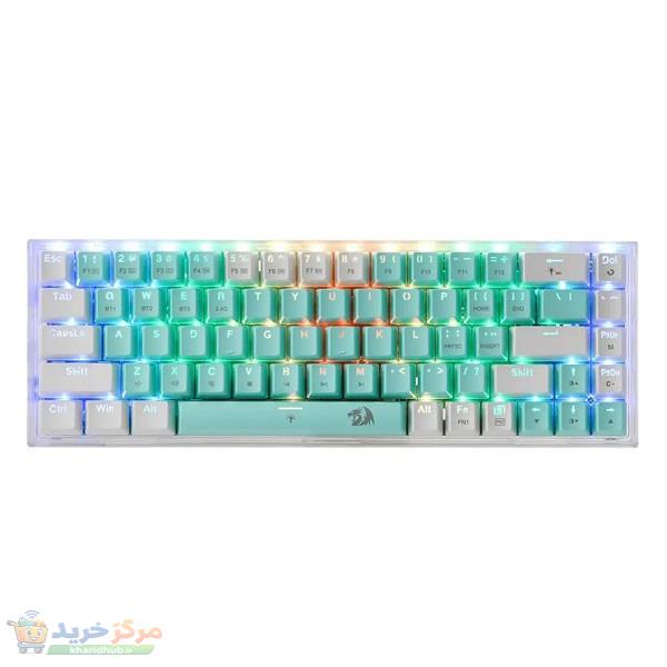 کیبورد مخصوص بازی ردراگون مدل Castor Pro K631RGB-PRO-GW