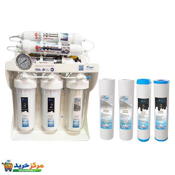 دستگاه تصفیه کننده آب اس اس وی مدل UltraPro  X1055 N + 4F به همراه فیلتر