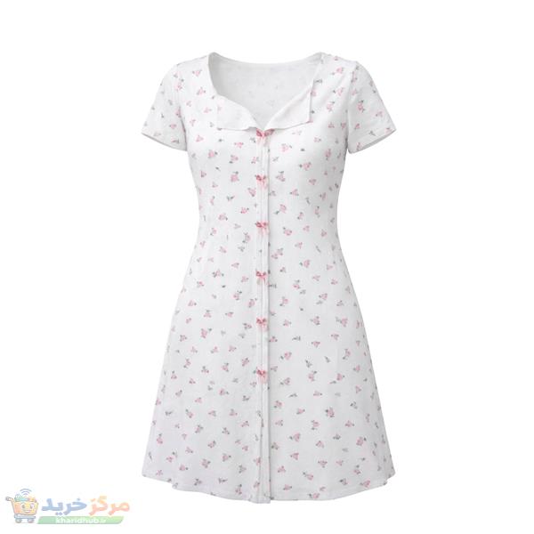 لباس خواب زنانه مدل 4050220 گل رز