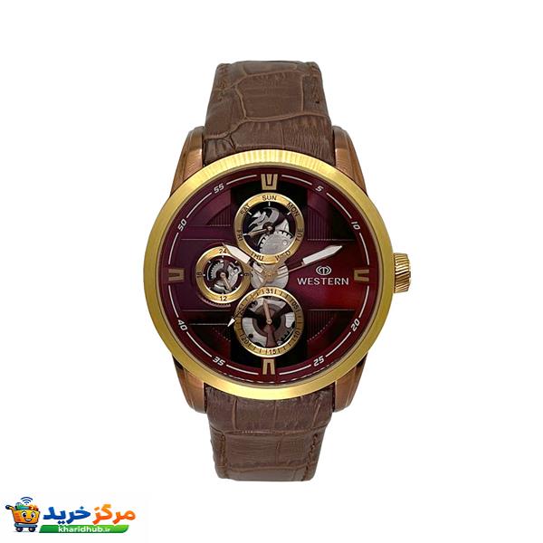 ساعت مچی عقربه‌ای مکانیکی مردانه وسترن مدل W1825G