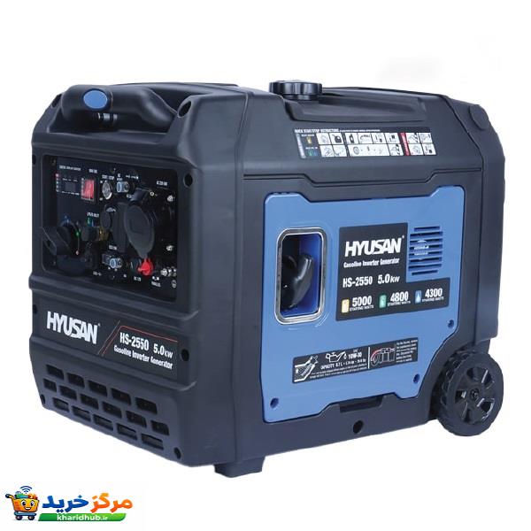 موتور برق گازسوز 7 اسب بخار هیوسان مدل HS-2550