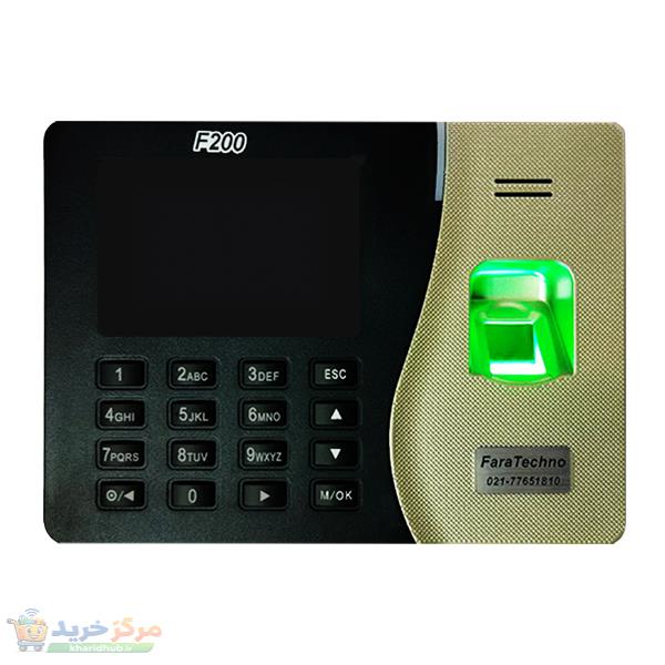 دستگاه حضور و غیاب فرا تکنولوژی مدل  f200