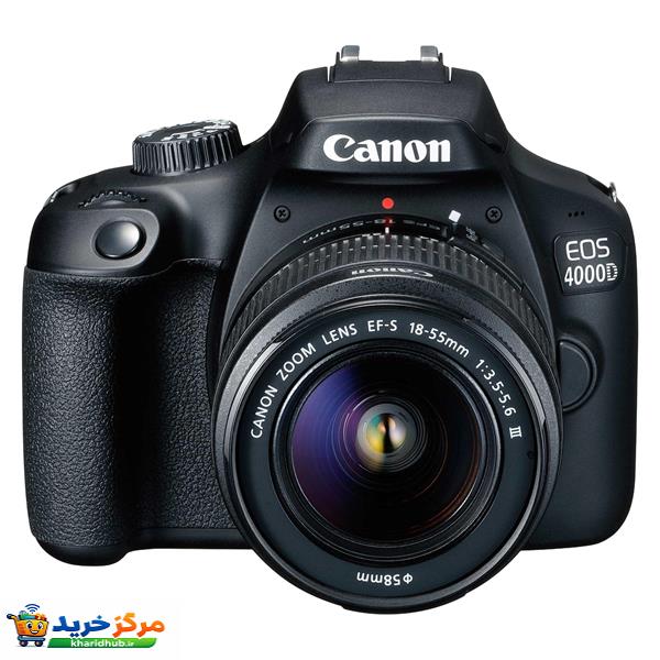 دوربین دیجیتال کانن مدل EOS 4000D به همراه لنز 18-55 میلی متر DC III