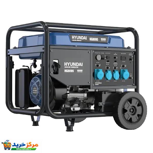 موتور برق بنزینی 13 اسب بخار هیوندای مدل HG-8095
