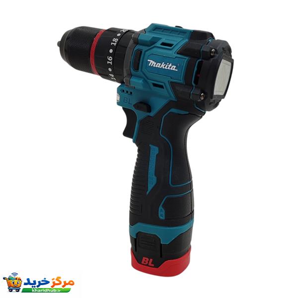 دریل پیچ گوشتی شارژی چکشی 13 میلی متری 24 ولت ماکیتا مدل 24v-li