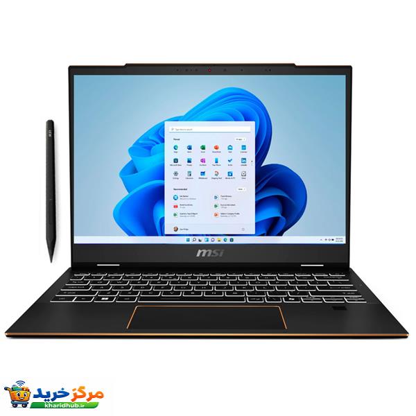 لپ تاپ 13.3 اینچی ام اس آی مدل Summit 13 AI Evo A2HMTG-Core Ultra 7 255H-32GB LPDDR5-1TB SSD-Touch به همراه قلم