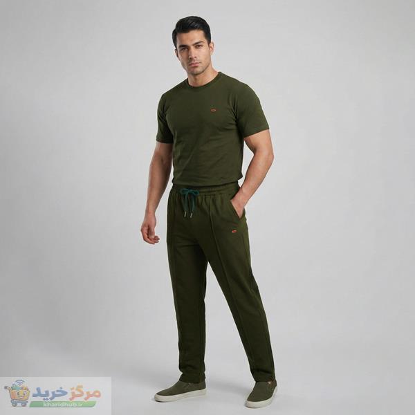 ست تی‌شرت آستین کوتاه و شلوار راحتی مردانه مادر مدل Dino