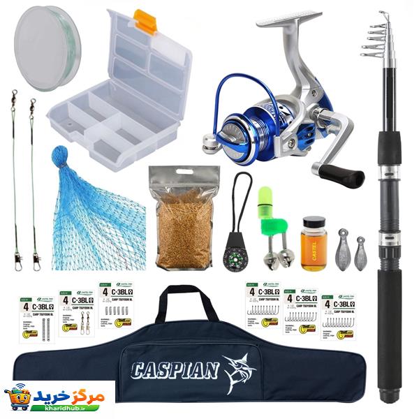 لوازم ماهیگیری مدل ROD 360 – C7000 مجموعه 20 عددی