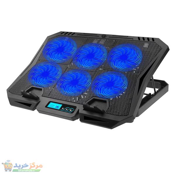 پایه خنک کننده لپ تاپ گیمینگ پد مدل دیجیتالی کد X6A