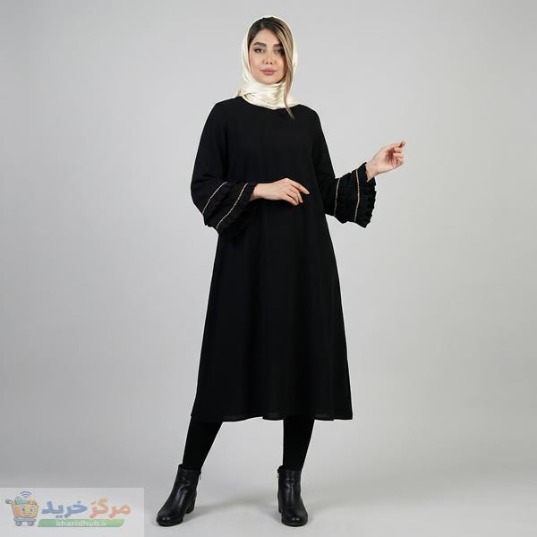 مانتو زیر زانو زنانه السانا مدل پارمین کد 225501
