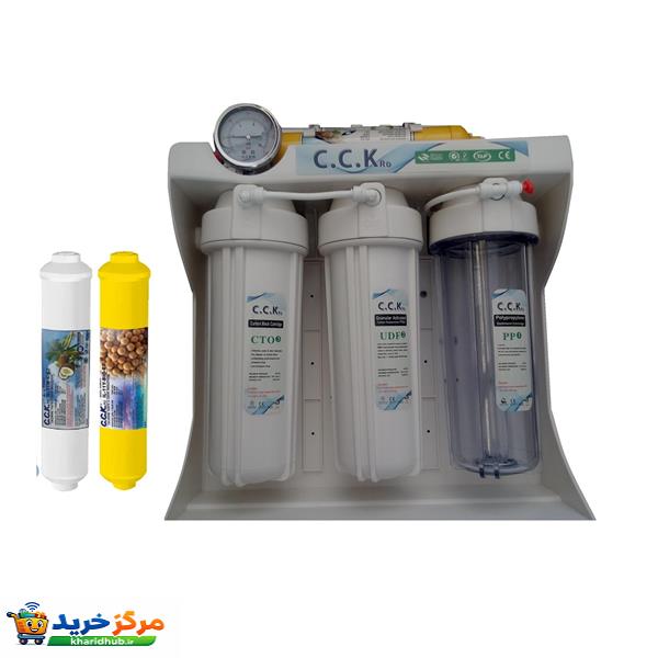 دستگاه تصفیه کننده اب سی سی کا  مدل RO12322  به همراه دو فیلتر قلیایی