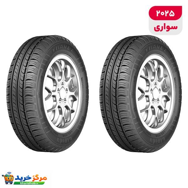 لاستیک خودرو بارز مدل P640 سایز 14 / 65 / 185 میلی‌متر تولید سال 2025 - 2 حلقه