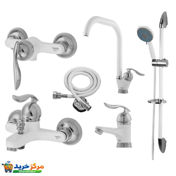 ست شیرآلات فاخته مدل قهرمان سازه کدSK-2KH مجموعه 6 عددی
